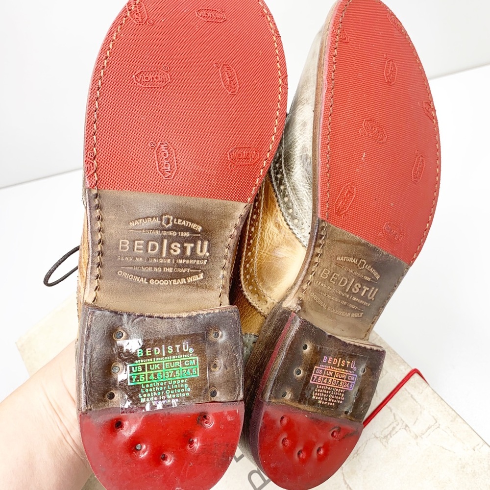 NIB Bed|Stu Lita 2 tone oxfords - Picture 6 of 7